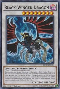 Black-Winged Dragon [Legendary Collection 5D's] [LC5D-EN135] | Amazing Games TCG