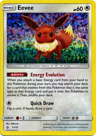 Eevee (11/12) [McDonald's Promos: 2018 Collection] | Amazing Games TCG