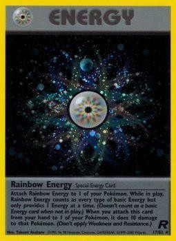 Rainbow Energy (17/82) [Team Rocket Unlimited] | Amazing Games TCG