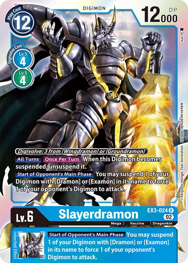 Slayerdramon [EX3-024] [Draconic Roar] | Amazing Games TCG