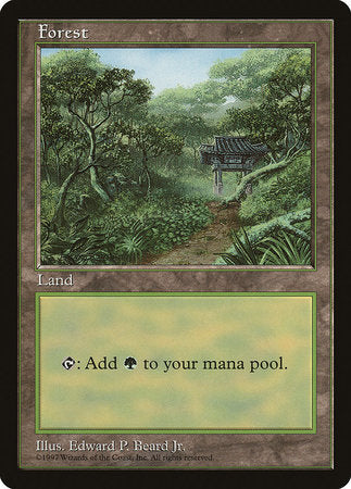 Forest - Clear Pack (Beard, Jr.) [Asia Pacific Land Program] | Amazing Games TCG