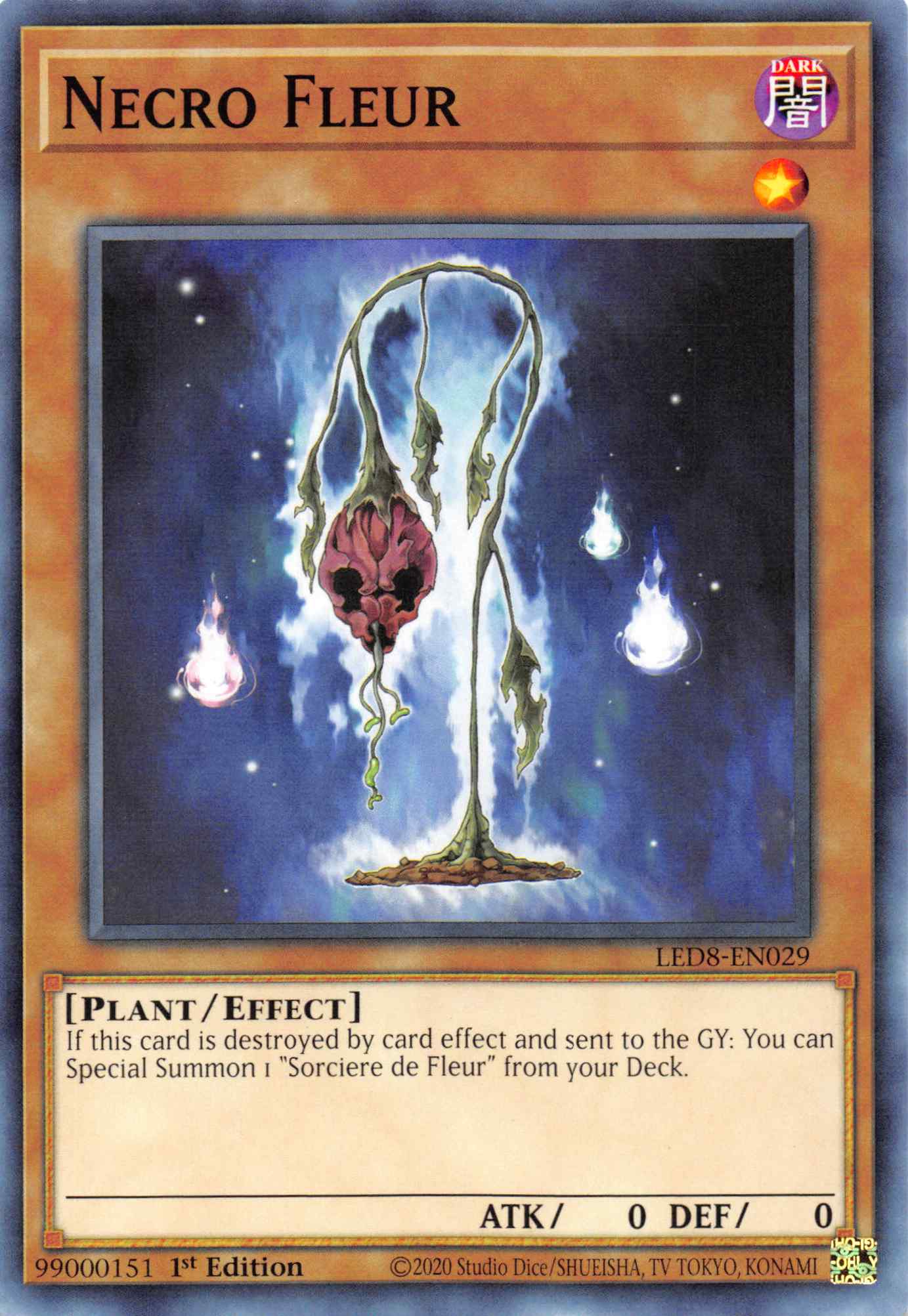 Necro Fleur [LED8-EN029] Common | Amazing Games TCG