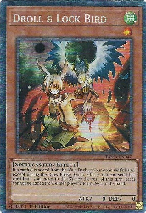 Droll & Lock Bird [TAMA-EN047] Collector's Rare | Amazing Games TCG