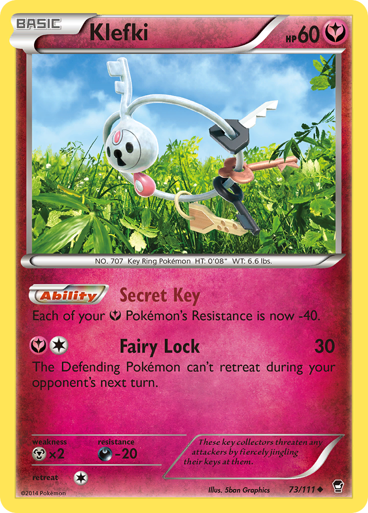 Klefki (73/111) [XY: Furious Fists] | Amazing Games TCG