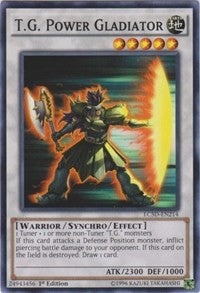 T.G. Power Gladiator [Legendary Collection 5D's] [LC5D-EN214] | Amazing Games TCG