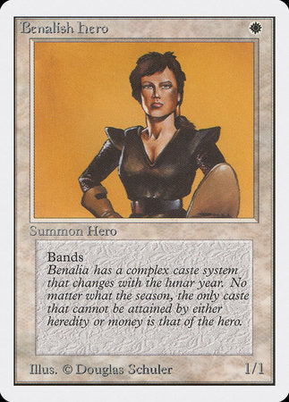 Benalish Hero [Unlimited Edition] | Amazing Games TCG