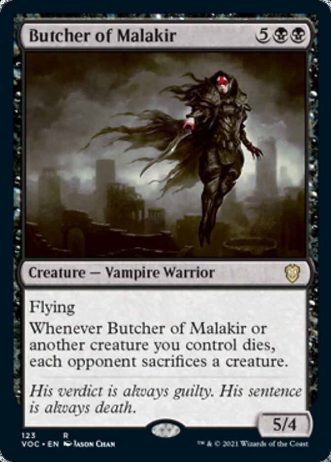 Butcher of Malakir [Innistrad: Crimson Vow Commander] | Amazing Games TCG