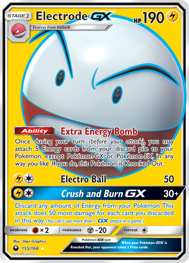 Electrode GX (155/168) [Sun & Moon: Celestial Storm] | Amazing Games TCG