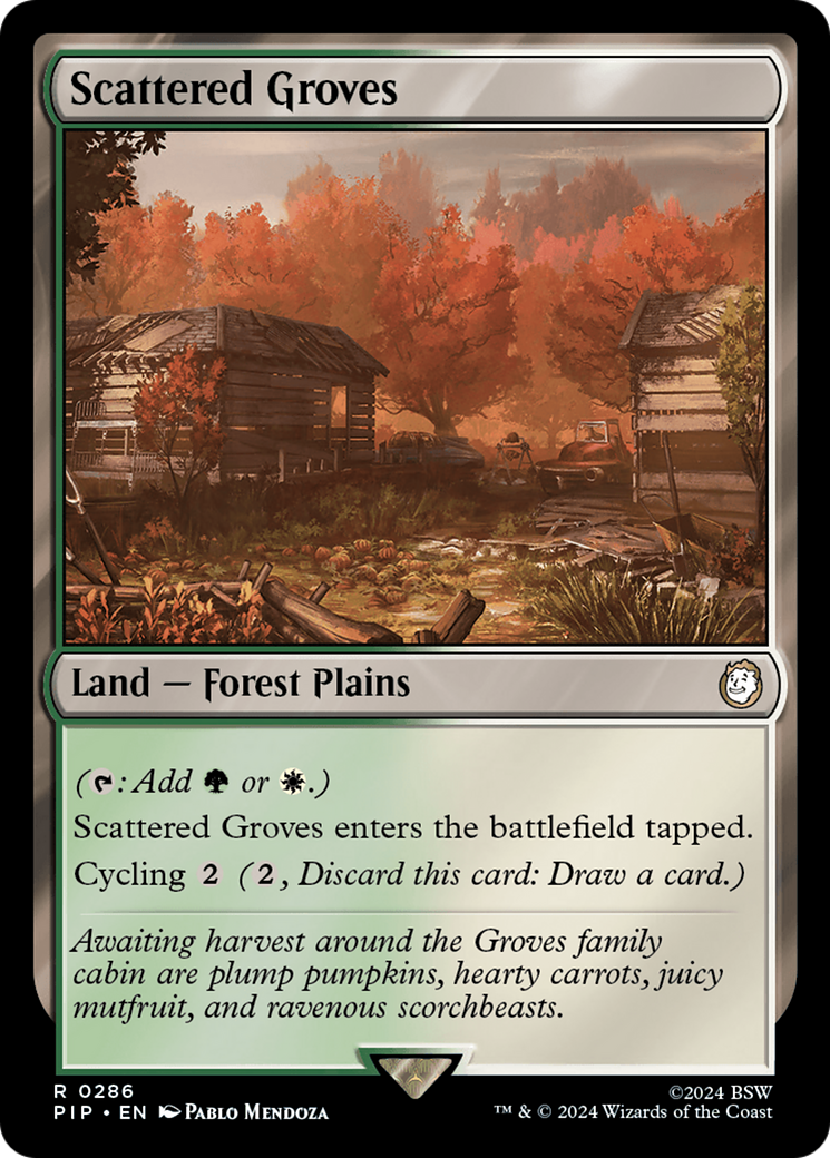 Scattered Groves [Fallout] | Amazing Games TCG