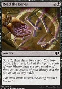 Read the Bones [Commander 2014] | Amazing Games TCG