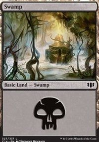 Swamp (327) [Commander 2014] | Amazing Games TCG