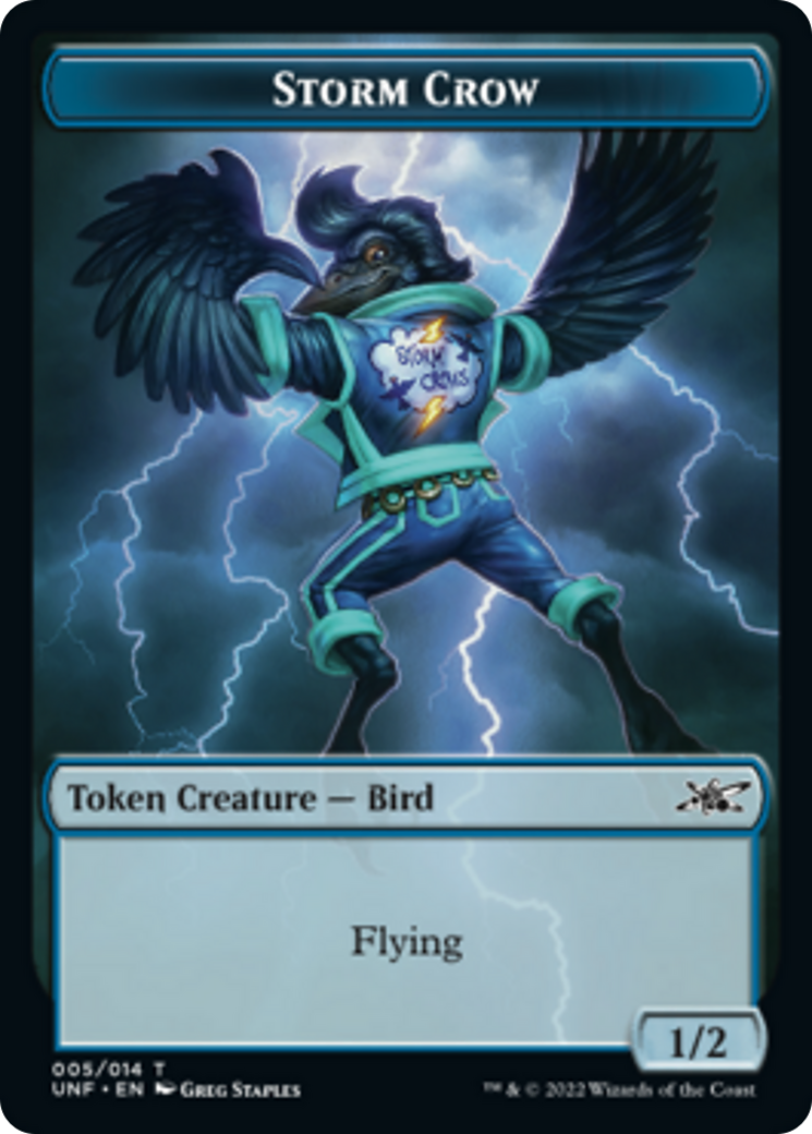 Clown Robot (003) // Storm Crow Double-sided Token [Unfinity Tokens] | Amazing Games TCG