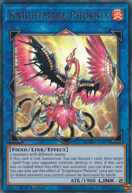 Knightmare Phoenix [MAMA-EN071] Ultra Rare | Amazing Games TCG