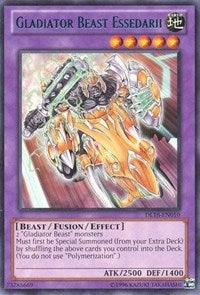 Gladiator Beast Essedarii (Blue) [Duelist League Promo] [DL18-EN010] | Amazing Games TCG