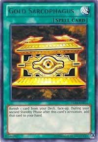 Gold Sarcophagus (Blue) [Duelist League Promo] [DL18-EN011] | Amazing Games TCG