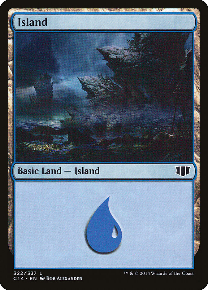 Island (322) [Commander 2014] | Amazing Games TCG