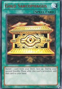 Gold Sarcophagus (Red) [Duelist League Promo] [DL18-EN011] | Amazing Games TCG