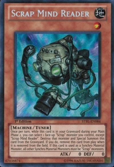 Scrap Mind Reader [STBL-EN084] Secret Rare | Amazing Games TCG