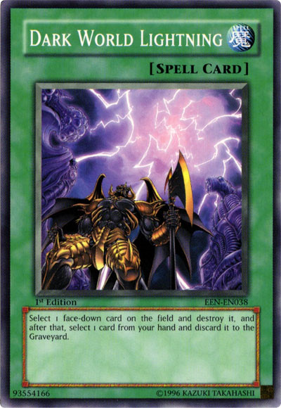 Dark World Lightning [EEN-EN038] Common | Amazing Games TCG