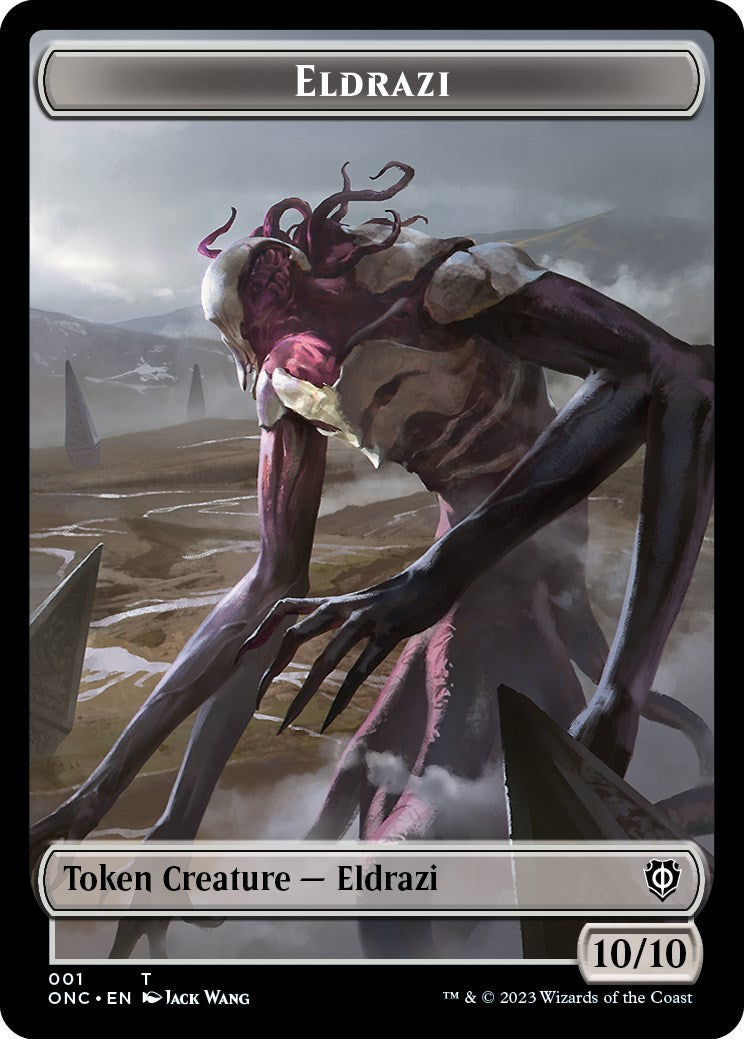 Soldier (017) // Eldrazi Double-Sided Token [Phyrexia: All Will Be One Commander Tokens] | Amazing Games TCG