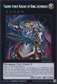 Sacred Noble Knight of King Artorigus [Noble Knights of the Round Table Box Set] [NKRT-EN038] | Amazing Games TCG