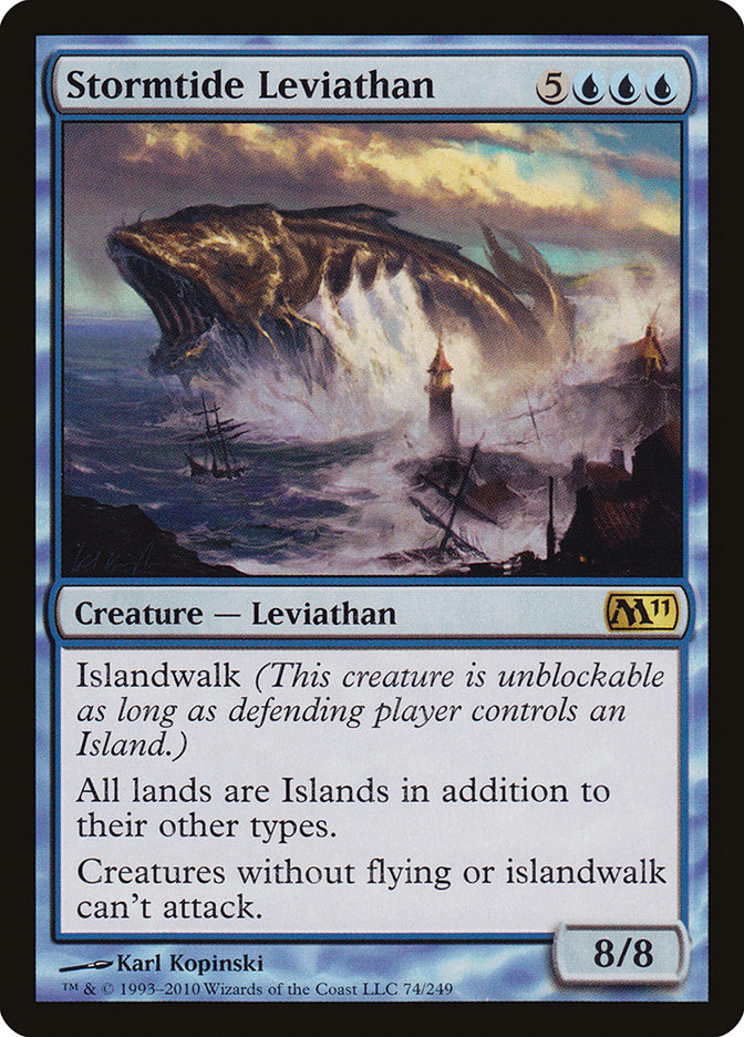 Stormtide Leviathan [Magic 2011] | Amazing Games TCG