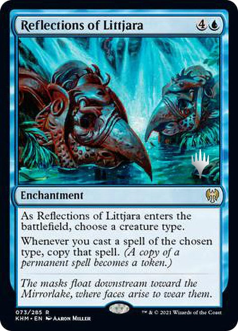 Reflections of Littjara [Kaldheim Promo Pack] | Amazing Games TCG