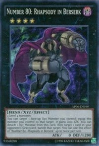 Number 80: Rhapsody in Berserk [Astral Pack 6] [AP06-EN010] | Amazing Games TCG