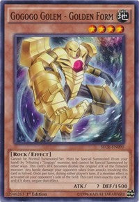 Gogogo Golem - Golden Form [Secrets of Eternity] [SECE-EN090] | Amazing Games TCG