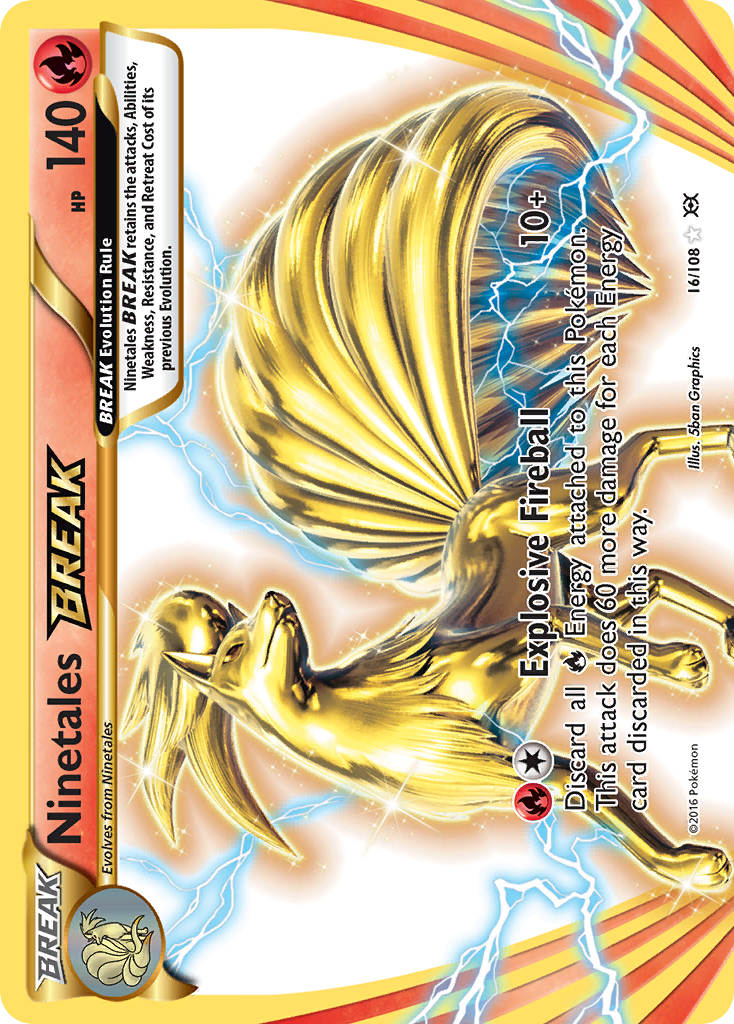 Ninetales BREAK (16/108) [XY: Evolutions] | Amazing Games TCG