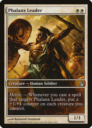 Phalanx Leader [Theros Promos] | Amazing Games TCG