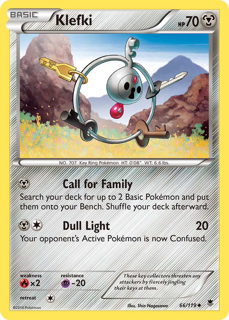 Klefki (66/119) [XY: Phantom Forces] | Amazing Games TCG