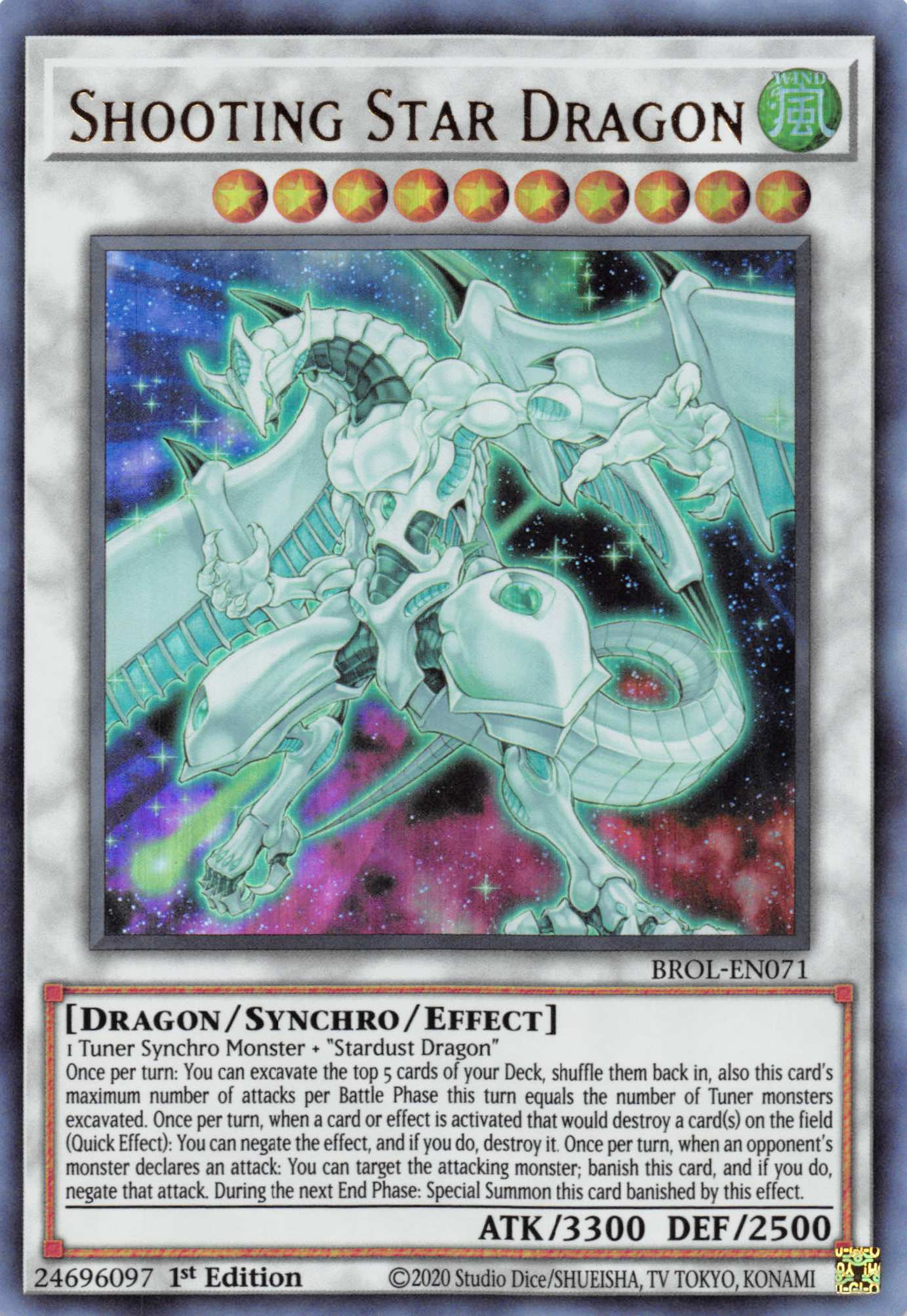 Shooting Star Dragon [BROL-EN071] Ultra Rare | Amazing Games TCG