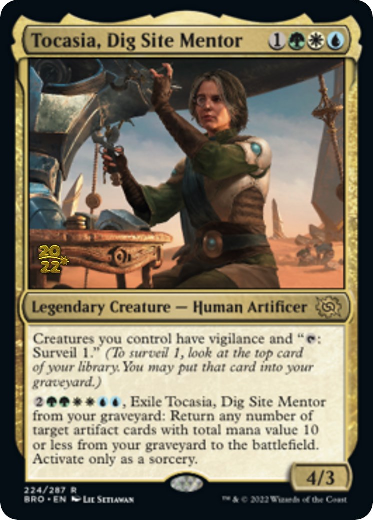 Tocasia, Dig Site Mentor [The Brothers' War: Prerelease Promos] | Amazing Games TCG