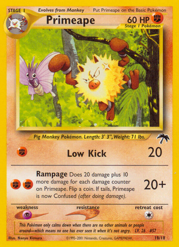 Primeape (18/18) [Southern Islands] | Amazing Games TCG