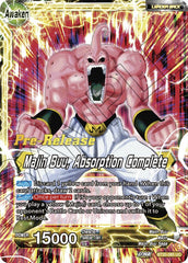 Majin Buu // Majin Buu, Absorption Complete (BT20-085) [Power Absorbed Prerelease Promos] | Amazing Games TCG