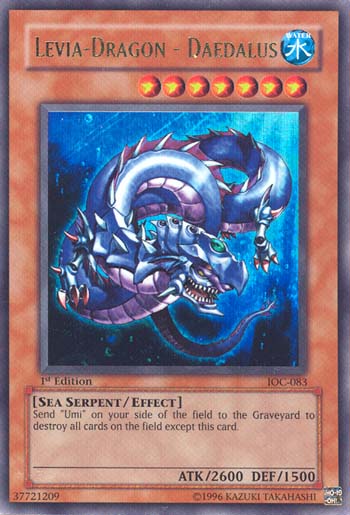 Levia-Dragon - Daedalus [IOC-083] Ultra Rare | Amazing Games TCG