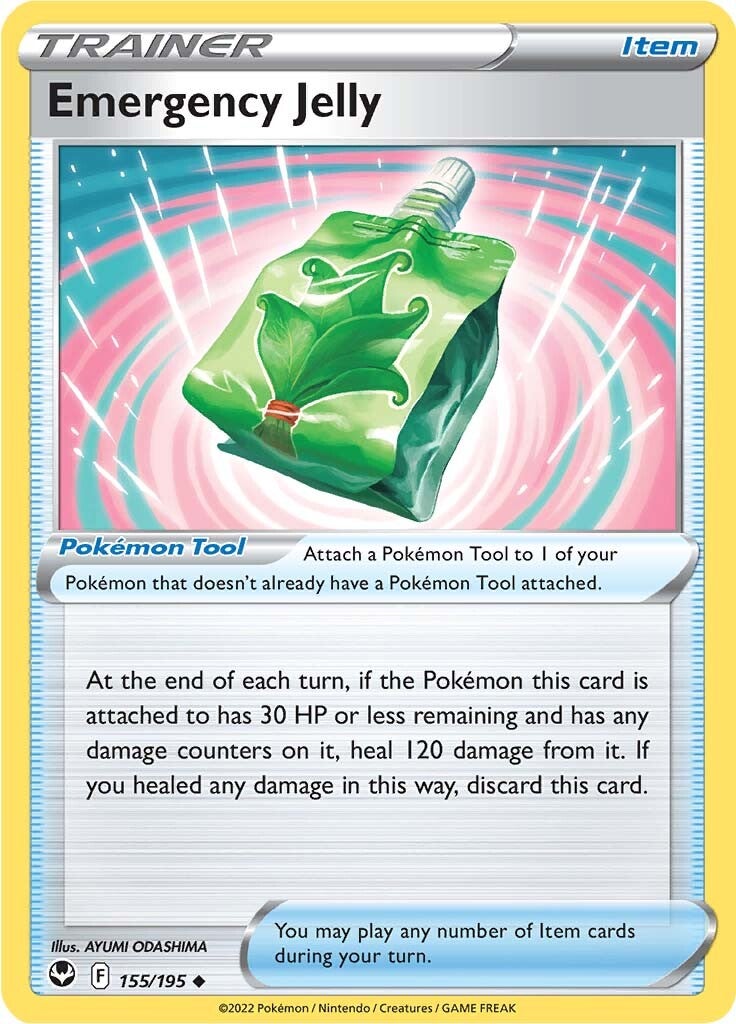 Emergency Jelly (155/195) [Sword & Shield: Silver Tempest] | Amazing Games TCG