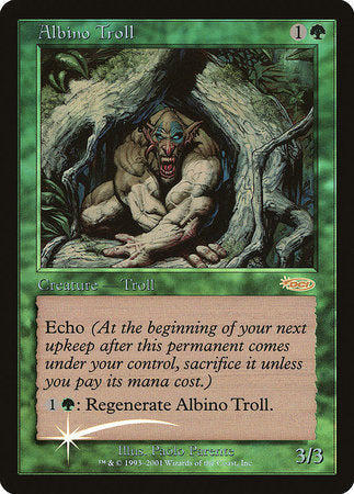 Albino Troll [Friday Night Magic 2002] | Amazing Games TCG