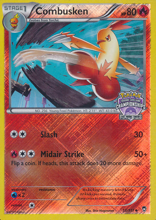 Combusken (13/111) (Championship Promo) [XY: Furious Fists] | Amazing Games TCG