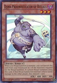 Djinn Prognosticator of Rituals [The Secret Forces] [THSF-EN039] | Amazing Games TCG