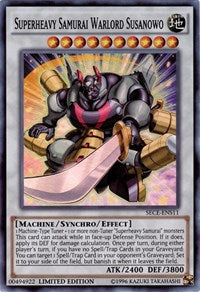 Superheavy Samurai Warlord Susanowo (SE) [Secrets of Eternity] [SECE-ENS11] | Amazing Games TCG