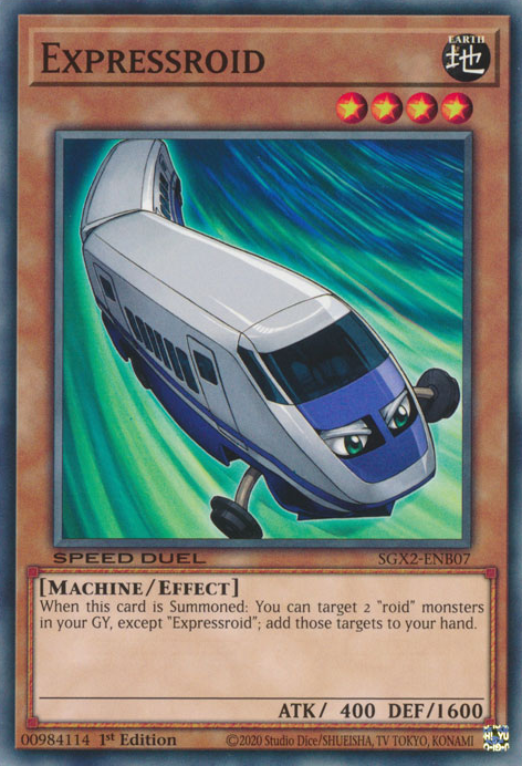 Expressroid [SGX2-ENB07] Common | Amazing Games TCG