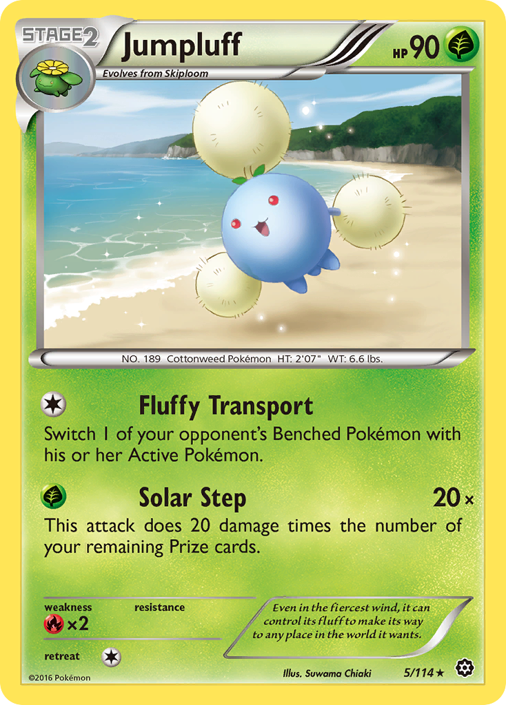 Jumpluff (5/114) [XY: Steam Siege] | Amazing Games TCG