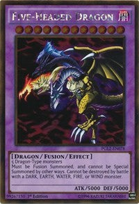 Five-Headed Dragon [Premium Gold: Return of the Bling] [PGL2-EN078] | Amazing Games TCG