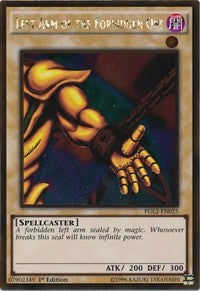 Left Arm of the Forbidden One [Premium Gold: Return of the Bling] [PGL2-EN025] | Amazing Games TCG