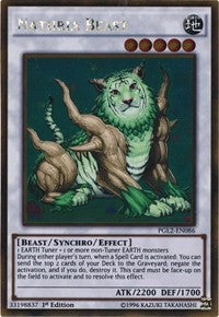 Naturia Beast [Premium Gold: Return of the Bling] [PGL2-EN086] | Amazing Games TCG