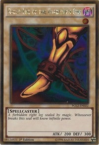 Right Leg of the Forbidden One [Premium Gold: Return of the Bling] [PGL2-EN022] | Amazing Games TCG