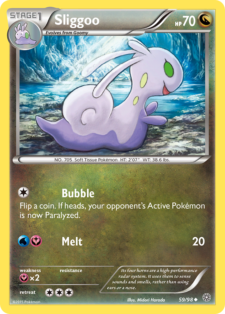 Sliggoo (59/98) [XY: Ancient Origins] | Amazing Games TCG