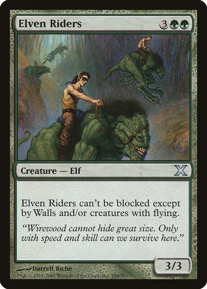 Elven Riders [Tenth Edition] | Amazing Games TCG